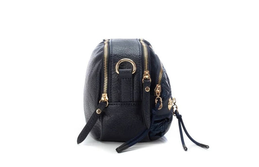 Carmela navy handbag