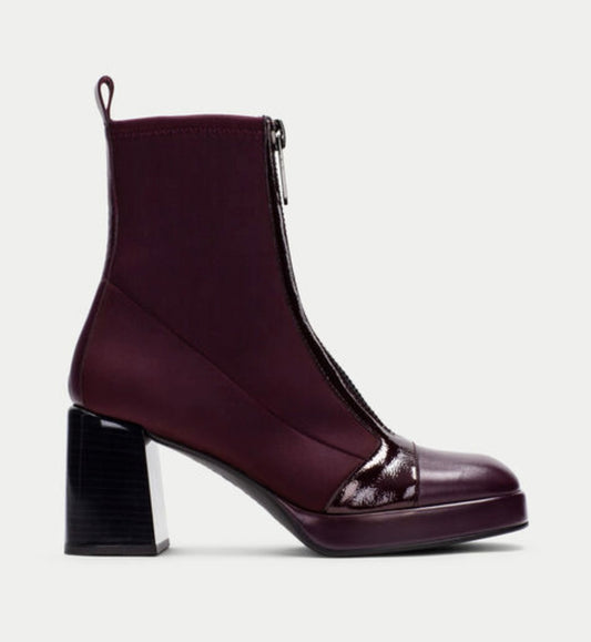 Hispanitas burgundy  ankle boots