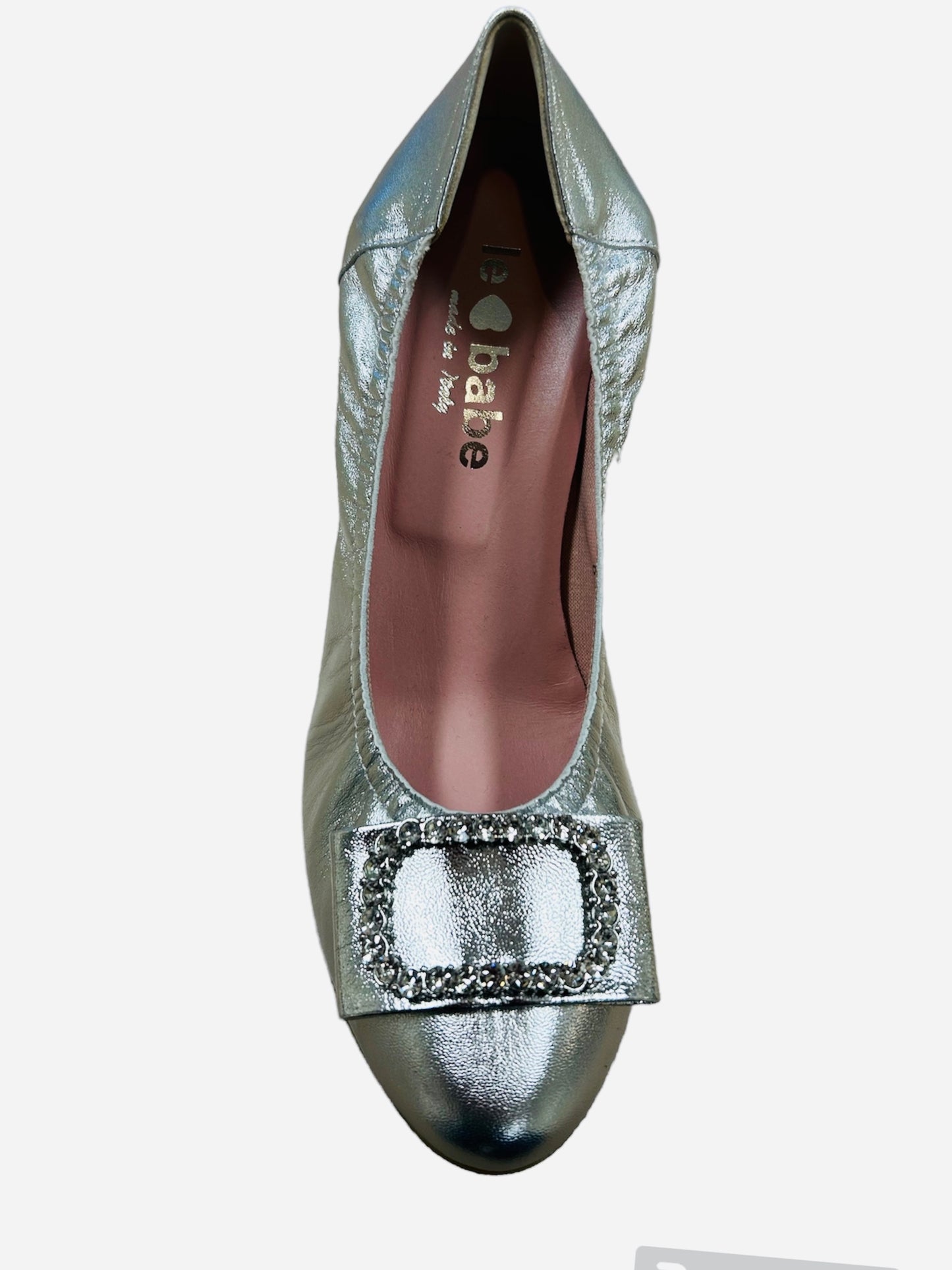 Le babe silver pumps