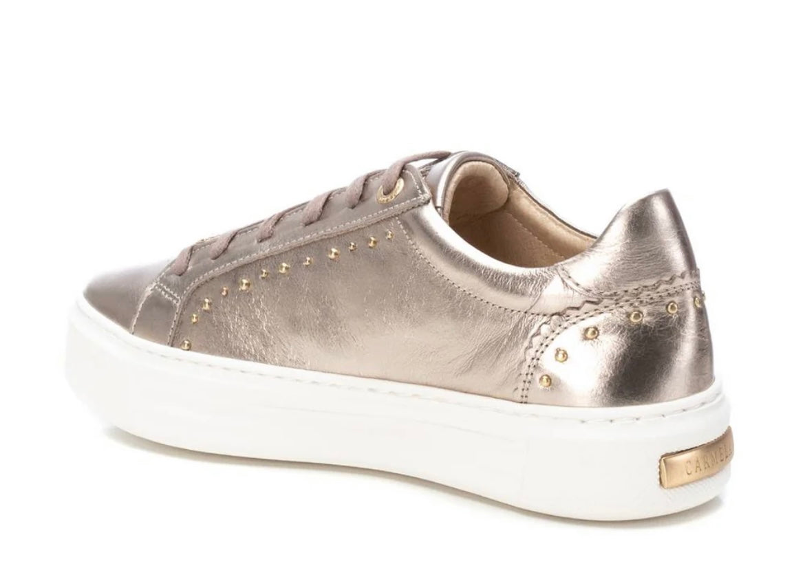 Carmela metallic  leather sneakers