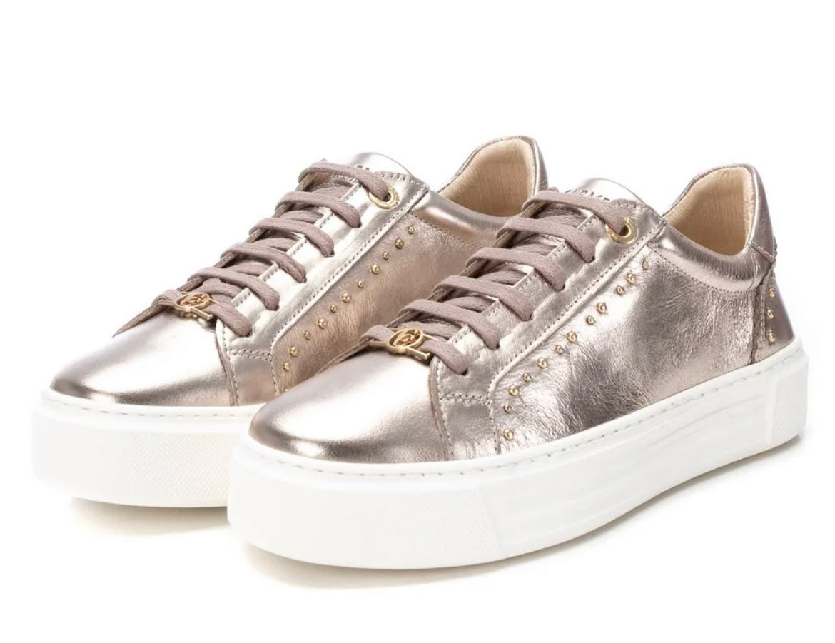 Carmela metallic  leather sneakers