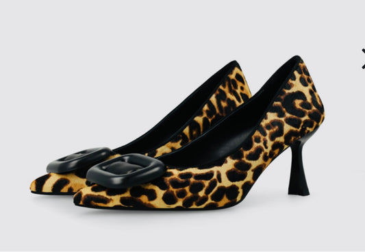 Lodi leopard print pumps