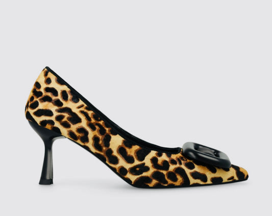 Lodi leopard print pumps