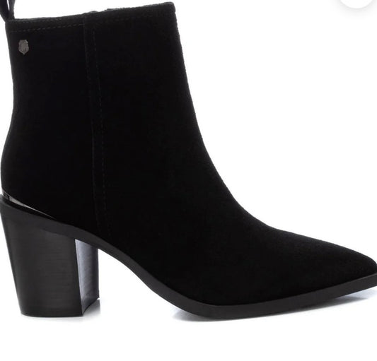 Carmela suede leather ankle boot