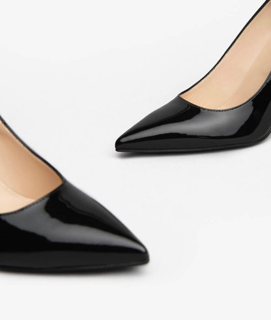 NeroGiardini black patent stilettos - Melissakshoes